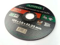 Эффективный круг отрезной 125х1,6х22,2 APRO (829005)