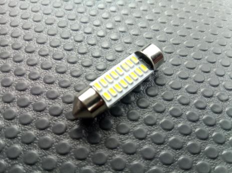 Лампа світлодіод с/ц 12V C5W 36 мм AC 16SMD (35 х 28) біла