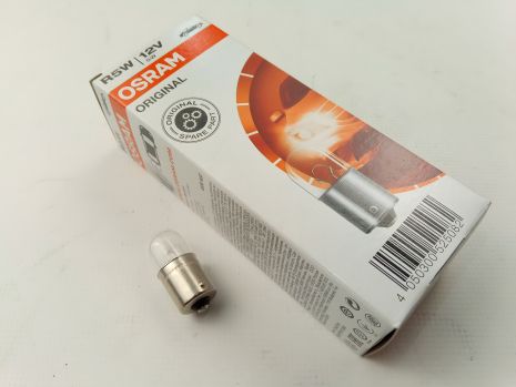 Лампа з цоколем OSRAM 12V R5W (5007) (10 шт.) (N0177185) ціна за 1 шт. Лампа з цоколем OSRAM 12V R5W (5007) (10 шт.) (N0177185) ціна за 1 шт.