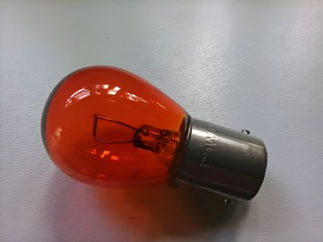 Лампа з цоколем МАЯК 24V PY21W Ultra (82413ORANGE) (10 шт. в уп.) оранжева ціна за 1 шт Лампа з цоколем МАЯК 24V PY21W Ultra (82413ORANGE) (10 шт. в уп.) оранжева ціна за 1 шт