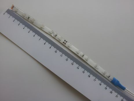 Світлодіодна стрічка 24V 20см (35 х 28) синя Світлодіодна стрічка 24V 20см (35 х 28) синя