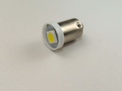 12V T4W BA9s 1SMD Белая светодиодная лампа