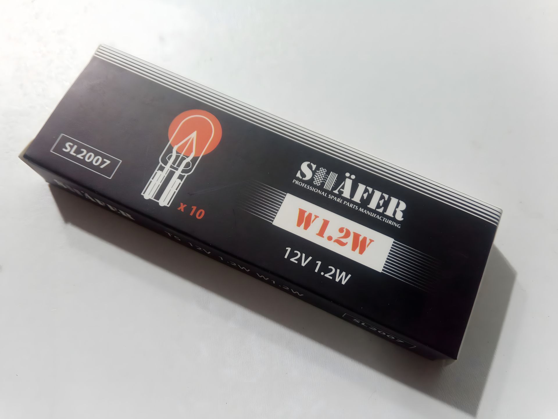 Безцокольна лампа SHAFER 12V W1,2W (SL2007) (10 шт. в уп.) (N0177512) ціна за 1 шт Безцокольна лампа SHAFER 12V W1,2W (SL2007) (10 шт. в уп.) (N0177512) ціна за 1 шт