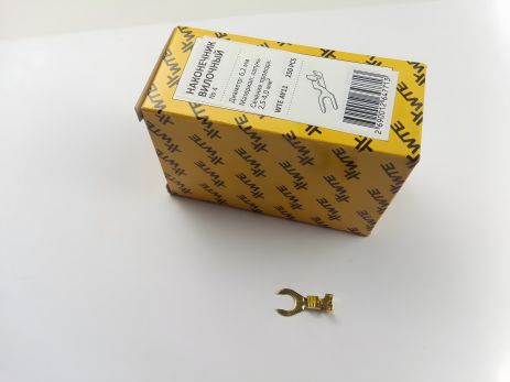 ΠΠΈΠ»ΠΊΠΎΠ²ΠΈΠΉ Π½Π°ΠΊΠΎΠ½Π΅ΡΠ½ΠΈΠΊ ΠΏΡΠΎΠ²ΠΎΠ΄ΠΊΠΈ 4/Π΄ΡΠ°ΠΌΠ΅ΡΡ 6,2 ΠΌΠΌ/ΡΠΎΠ²ΡΠΈΠ½Π° 0,50 ΠΌΠΌ/2,5-4,0 ΠΌΠΌ ΠΊΠ²., WTE (Π’ΡΡΠ΅ΡΡΠΈΠ½Π°) AY11 ΠΠΈΠ»ΠΊΠΎΠ²ΠΈΠΉ Π½Π°ΠΊΠΎΠ½Π΅ΡΠ½ΠΈΠΊ ΠΏΡΠΎΠ²ΠΎΠ΄ΠΊΠΈ 4/Π΄ΡΠ°ΠΌΠ΅ΡΡ 6,2 ΠΌΠΌ/ΡΠΎΠ²ΡΠΈΠ½Π° 0,50 ΠΌΠΌ/2,5-4,0 ΠΌΠΌ ΠΊΠ²., WTE (Π’ΡΡΠ΅ΡΡΠΈΠ½Π°) AY11