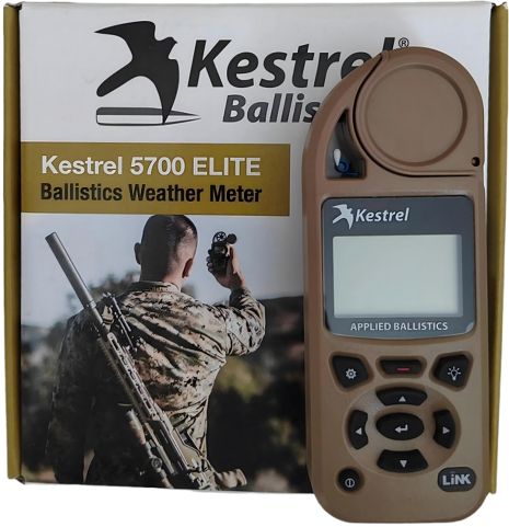 Метеостанция Kestrel 5700X Elite Applied Ballistics с Bluetooth (TAN)