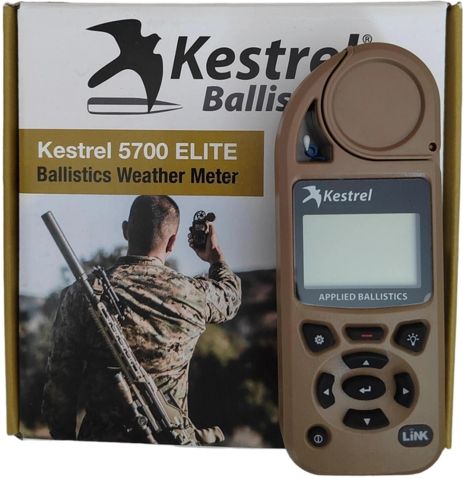 Метеостанция Kestrel 5700X Elite Applied Ballistics Bluetooth (TAN)