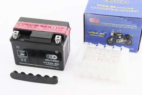 Аккумулятор 12V3Ah UTX4L-BS кислотный (L113*W70*H85mm)