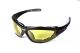 Защитные очки фотохромные Global Vision Shorty Photochromic (yellow) Anti-Fog, желтые