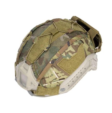 Кавер-чехол на шлем FAST IdoGear XL (Multicam) с подсумком для АКБ