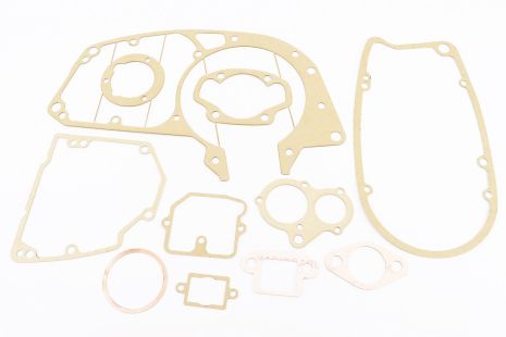 Прокладки двигателя 12V, к-кт 9 деталей, (бумага, медь)