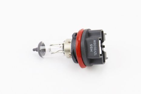 Лампа фары HS5 (B245) 12V 35/35W (Сузуки AD/Летс - 4T), пластмасс. цоколь