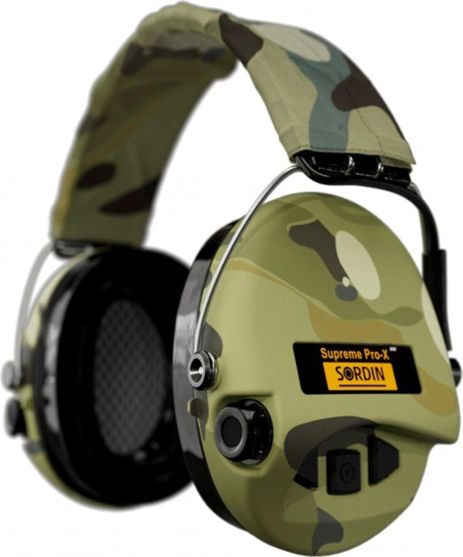 Активные наушники для стрельбы Sordin Supreme Pro-X LED Multicam