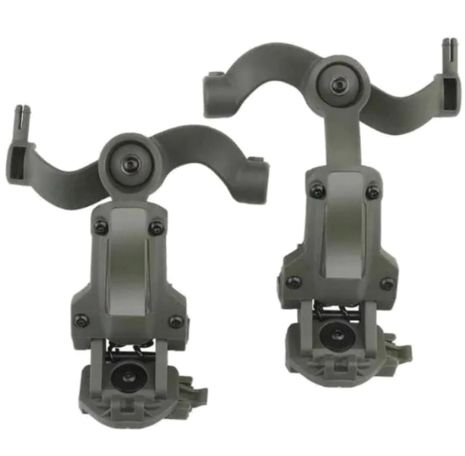 Адаптер крепления на каску HD-ACC-08 Olive для наушников Peltor/Earmor/Howard (Чебурашка) Адаптер крепления на каску HD-ACC-08 Olive для наушников Peltor/Earmor/Howard (Чебурашка)