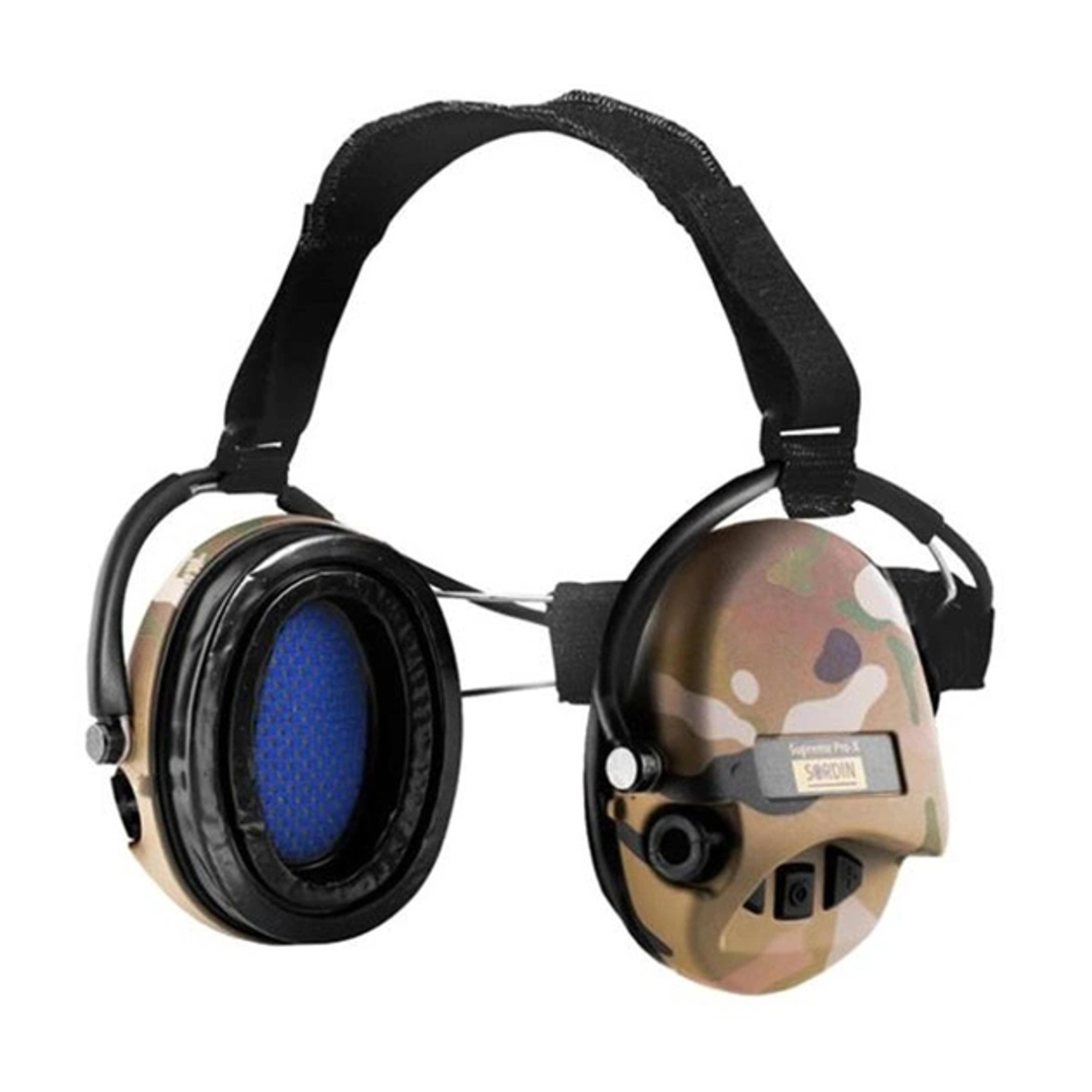 Активні навушники для стрільби Sordin Supreme Pro-X Neckband Multicam із заднім тримачем під шолом (76302-X-06-S) Активні навушники для стрільби Sordin Supreme Pro-X Neckband Multicam із заднім тримачем під шолом (76302-X-06-S)