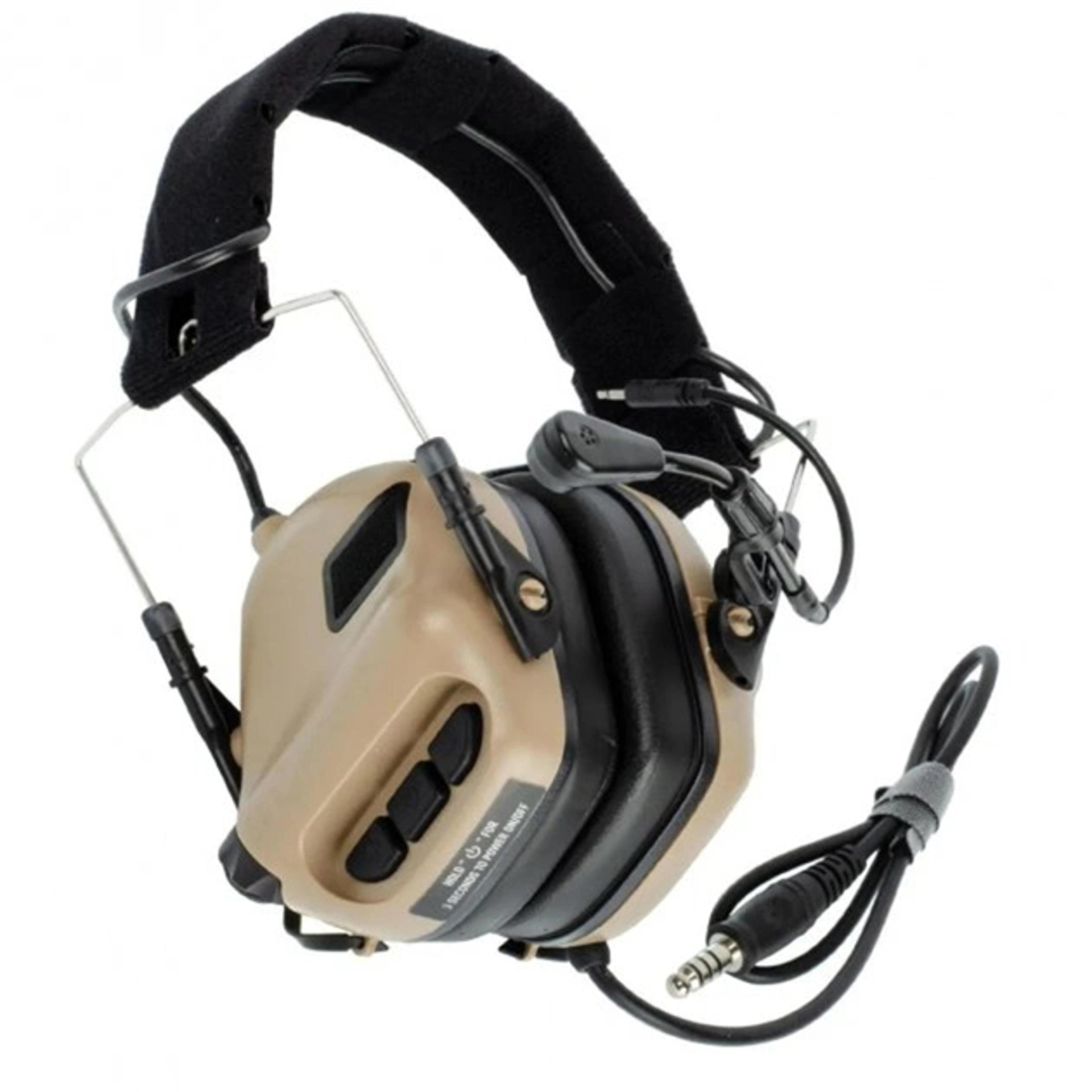Активні захисні навушники Earmor M32 MOD4 (TN) Tan Активні захисні навушники Earmor M32 MOD4 (TN) Tan