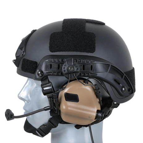 Активные защитные наушники с гарнитурой и адаптером Earmor M32H MOD4 (TN) Tan Активные защитные наушники с гарнитурой и адаптером Earmor M32H MOD4 (TN) Tan