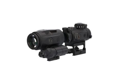 Коллиматорный прицел SigSauer Romeo-MSR с увеличителем Juliet5-Micro 1-5X