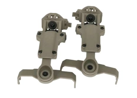 Кріплення адаптер для каски шолому, Чебурашка, для навушників Sordin (TAN)