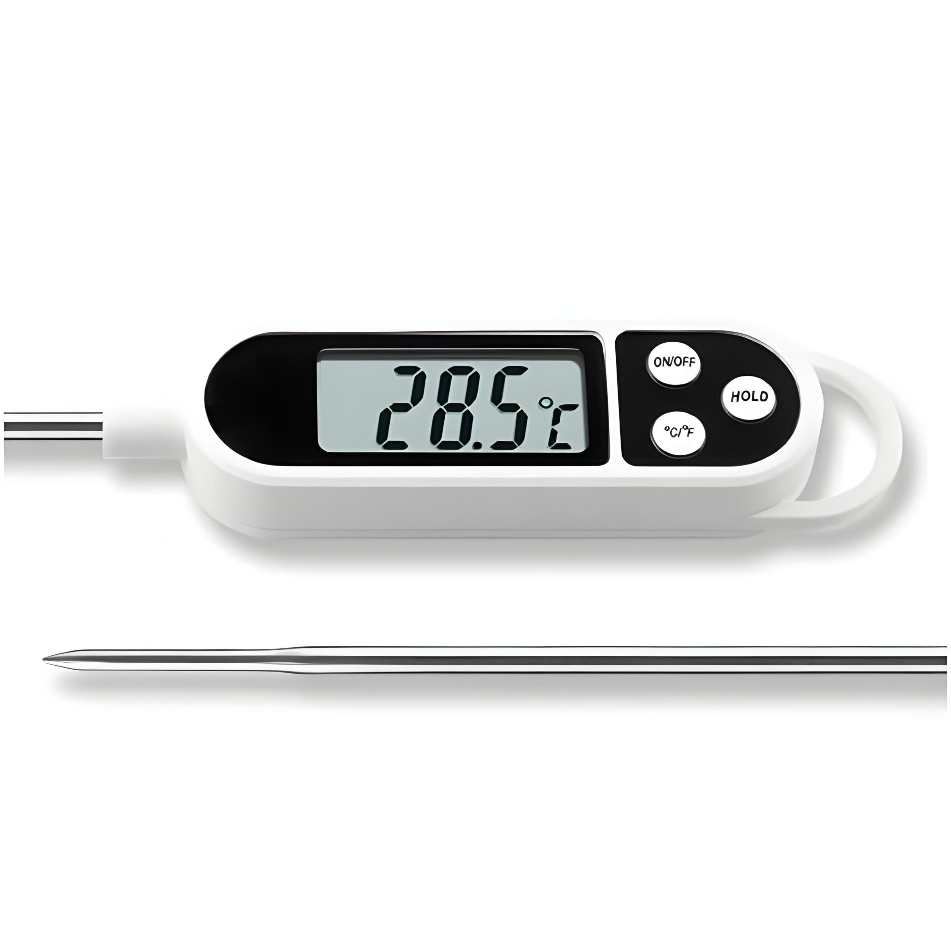 Термометр для їжі з щупом та дисплеєм TP300 white -50 - +300 градусів Термометр для їжі з щупом та дисплеєм TP300 white -50 - +300 градусів