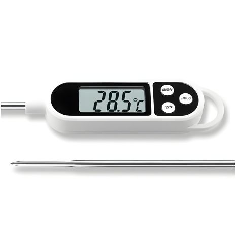 Термометр для їжі з щупом та дисплеєм TP300 white -50 - +300 градусів Термометр для їжі з щупом та дисплеєм TP300 white -50 - +300 градусів
