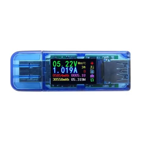 USB Charger Doctor AT34 многофункциональный с ЖК-дисплеем (USB 3.0, 30V, 4A)