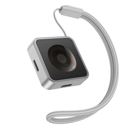 Бездротовий зарядний пристрій для смарт годинників Apple Watch, Hoco CW55 | 2.5 W | silver