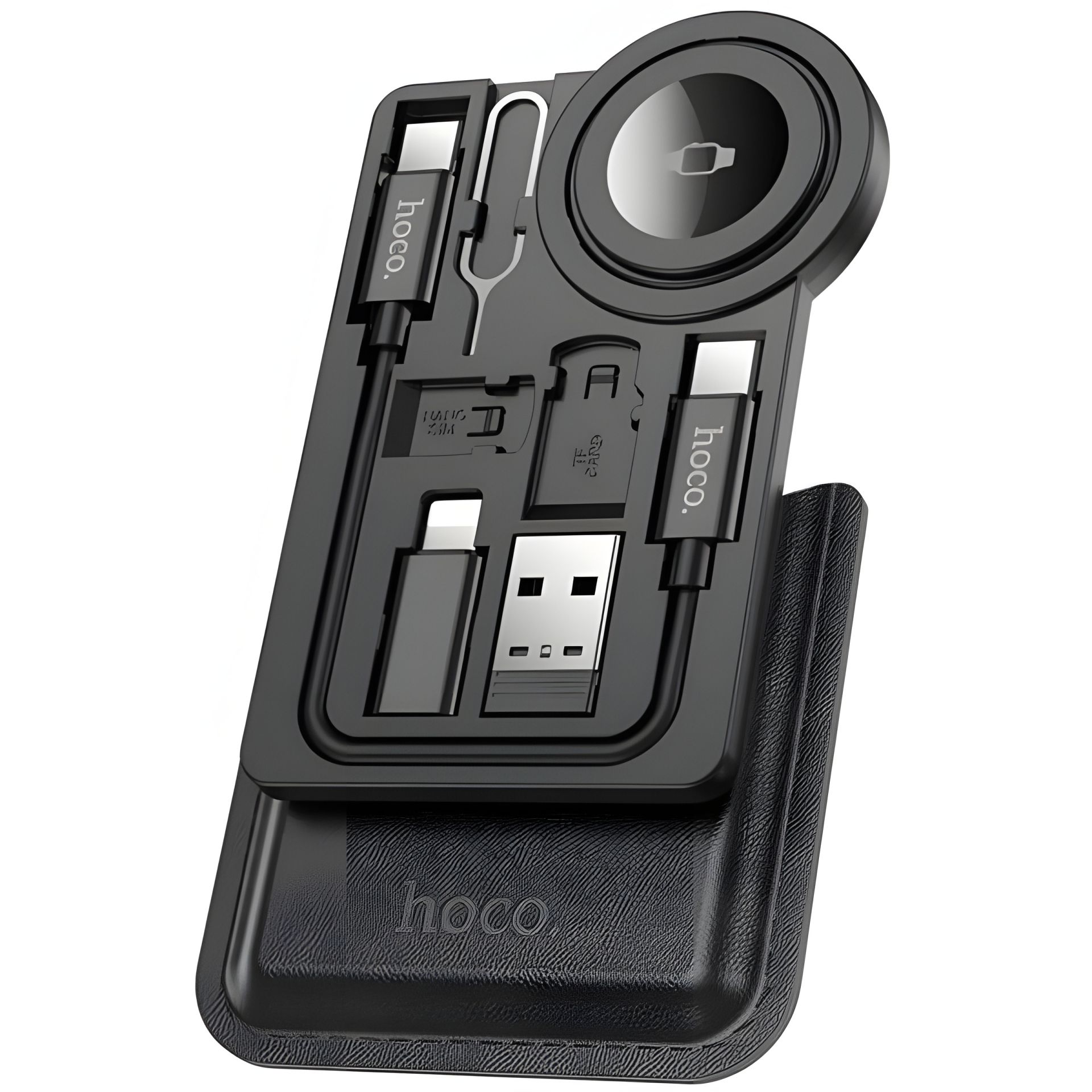Бездротовий зарядний пристрій для смарт годинників Apple Watch, Hoco CW58 | 2.5 W | black Бездротовий зарядний пристрій для смарт годинників Apple Watch, Hoco CW58 | 2.5 W | black