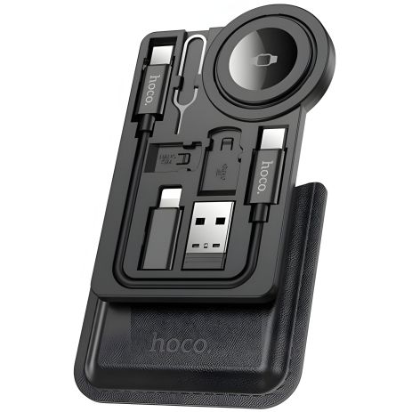 Бездротовий зарядний пристрій для смарт годинників Apple Watch, Hoco CW58 | 2.5 W | black Бездротовий зарядний пристрій для смарт годинників Apple Watch, Hoco CW58 | 2.5 W | black