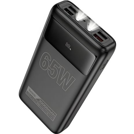 Повербанк Hoco DB81 Apollo PD65W fully compatible power bank 30000mAh Black Повербанк Hoco DB81 Apollo PD65W fully compatible power bank 30000mAh Black