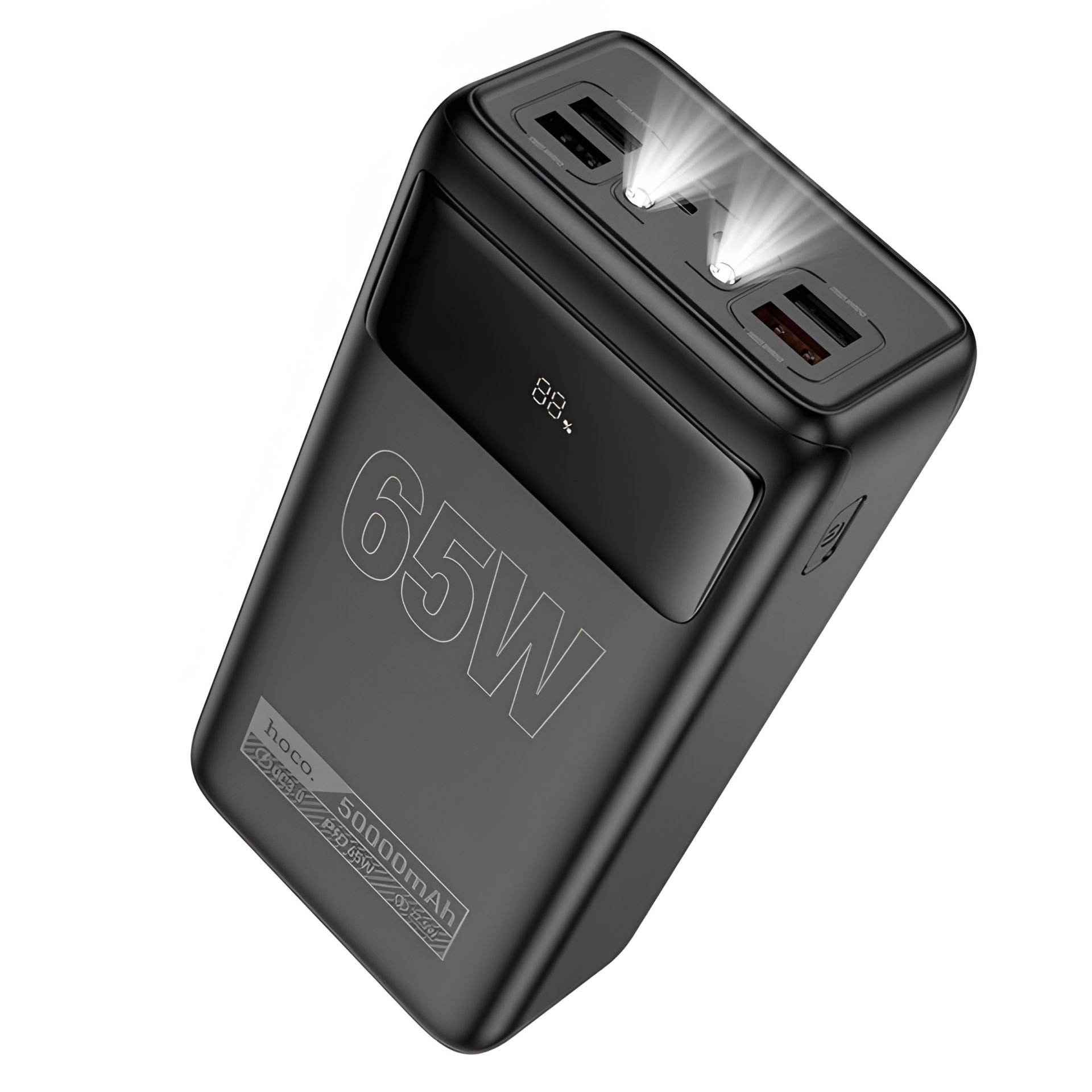 Повербанк Hoco DB81A Apollo PD65W fully compatible power bank 50000mAh Black Повербанк Hoco DB81A Apollo PD65W fully compatible power bank 50000mAh Black