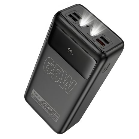 Повербанк Hoco DB81A Apollo PD65W 50000mAh Black Повербанк Hoco DB81A Apollo PD65W 50000mAh Black