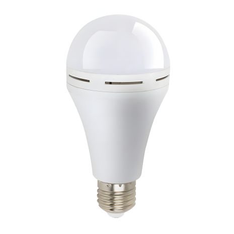 LED Лампа Basic 12W з акумулятором аварійна (E27/12W/3W від АКБ/1200 mAh/up 2 Hours/6400K/CC160mA) {124 | 124} LED Лампа Basic 12W з акумулятором аварійна (E27/12W/3W від АКБ/1200 mAh/up 2 Hours/6400K/CC160mA) {124 | 124}