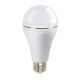 LED Лампа Basic 12W з акумулятором аварійна (E27/12W/3W від АКБ/1200 mAh/up 2 Hours/6400K/CC160mA) {124 | 124}