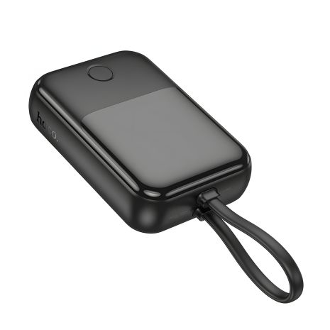 Повербанк Hoco Q33 10000mAh PD20W + кабель Type-C black Повербанк Hoco Q33 10000mAh PD20W + кабель Type-C black