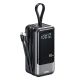 Повербанк Remax RPP-59 20000mAh 65W+60W PD+QC + кабель Type-C/ Lightning серый Повербанк Remax RPP-59 20000mAh 65W+60W PD+QC + кабель Type-C/ Lightning серый