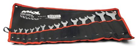 Набір гайкових ключів у капроновій сумці (14 шт), Miol 51-717