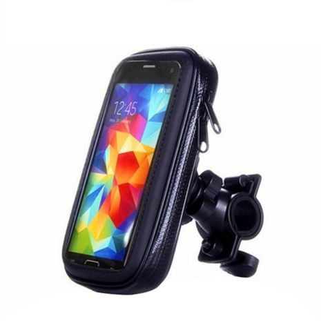 Універсальний тримач для телефону на велосипед або мотоцикл Leory у вигляді чохла, розмір М, для діагоналі 5 "