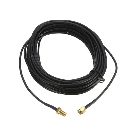 Антенный кабель - удлинитель с SMA разъемами Unitoptek RP-SMA-1, длиной 1 метр Антенный кабель - удлинитель с SMA разъемами Unitoptek RP-SMA-1, длиной 1 метр