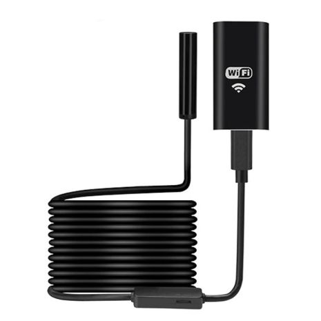 Ендоскоп для смартфона wifi бездротовий Kerui YPC99-1,5 метра, м'який кабель, 8 мм діаметр Ендоскоп для смартфона wifi бездротовий Kerui YPC99-1,5 метра, м'який кабель, 8 мм діаметр