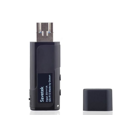 Флешка диктофон із голосовою активацією запису Savetek GS-R13, 32 Гб пам'яті, до 10 годин роботи Флешка диктофон із голосовою активацією запису Savetek GS-R13, 32 Гб пам'яті, до 10 годин роботи