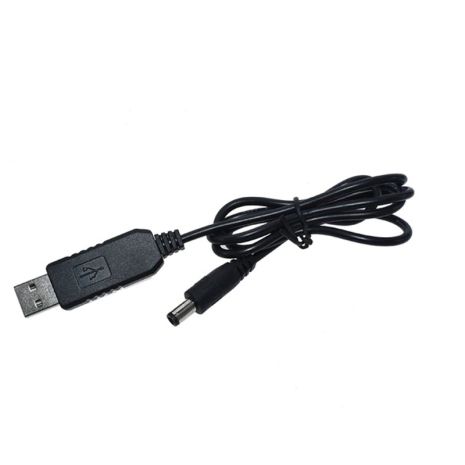 Перетворювач напруги DC 5 в 9 вольт, що підвищує USB, 0.8 Ампер, штекер 5.5x2.1мм