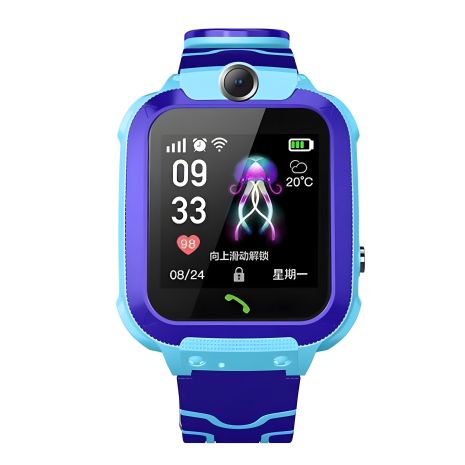 Дитячий смарт годинник XO H100, 2G, GPS, IP67, BT4.2, 2MP, 400mAh, 5d, Синій Дитячий смарт годинник XO H100, 2G, GPS, IP67, BT4.2, 2MP, 400mAh, 5d, Синій