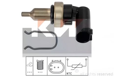 Температурний датчик для INFINITI Q60, JEEP COMMANDER, CHRYSLER 300, KW (530343)