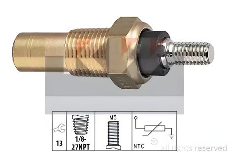Температурний датчик KW для FORD ESCORT/FIESTA/TRANSIT (530082)