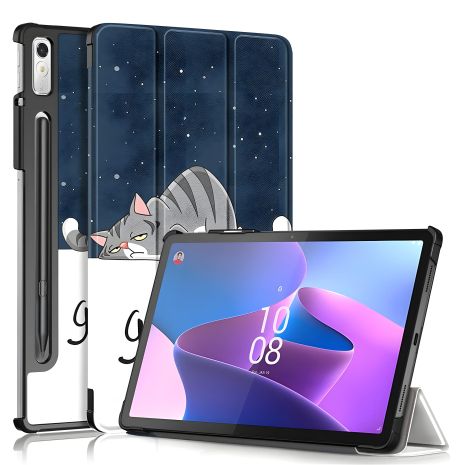 Чохол з малюнком Lenovo Tab P12 TB370FU, HardPrinted, 12.7", Сплячий Кіт