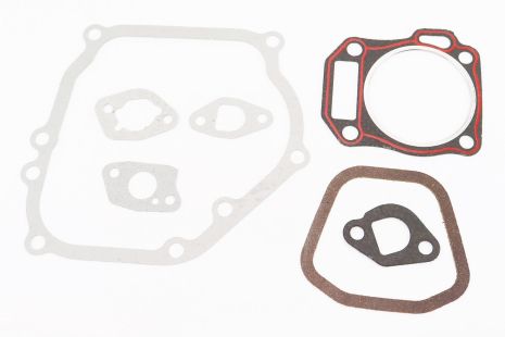Прокладки двигателя 170F-70mm, к-кт 7 деталей, (паронит, красная нить), Тип 1