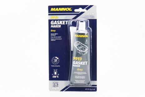 Герметик силиконовый высокотемпературный СЕРЫЙ "Silicone-Gasket gray" 85g