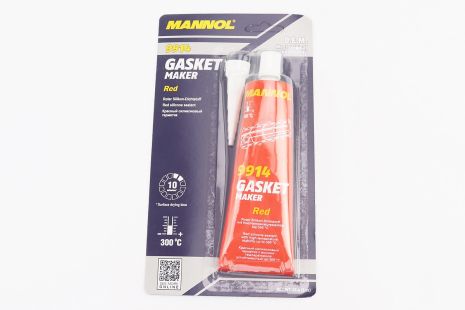 Герметик силиконовый высокотемпературный КРАСНЫЙ "Gasket Maker RED" 85g