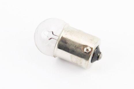 Лампа повороту (біла з цоколем) 12V/5W G18 BA15s