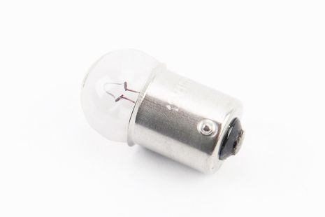 Лампа повороту (біла з цоколем) 12V/10W G18